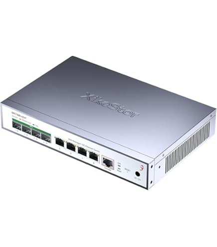 Amazon.com: 8 Port 10 Gigabit Managed Switch, 4x10G RJ45 Ethernet